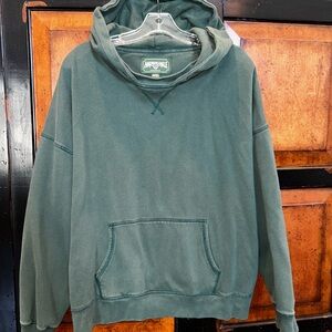 American Eagle Outfitters Forest Green Hoodie